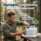 🥳2026 HOT SALE🥳💨Collapsible Water Container with Spigot