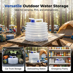 🥳2026 HOT SALE🥳💨Collapsible Water Container with Spigot
