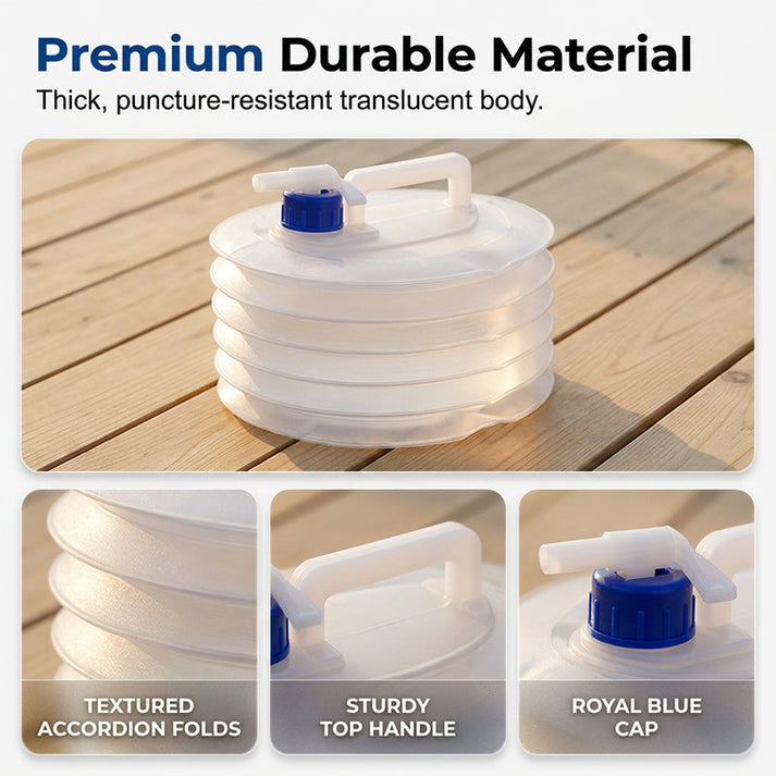 🥳2026 HOT SALE🥳💨Collapsible Water Container with Spigot