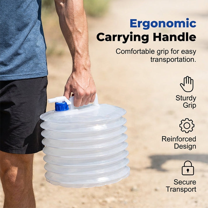 🥳2026 HOT SALE🥳💨Collapsible Water Container with Spigot