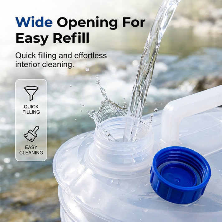 🥳2026 HOT SALE🥳💨Collapsible Water Container with Spigot