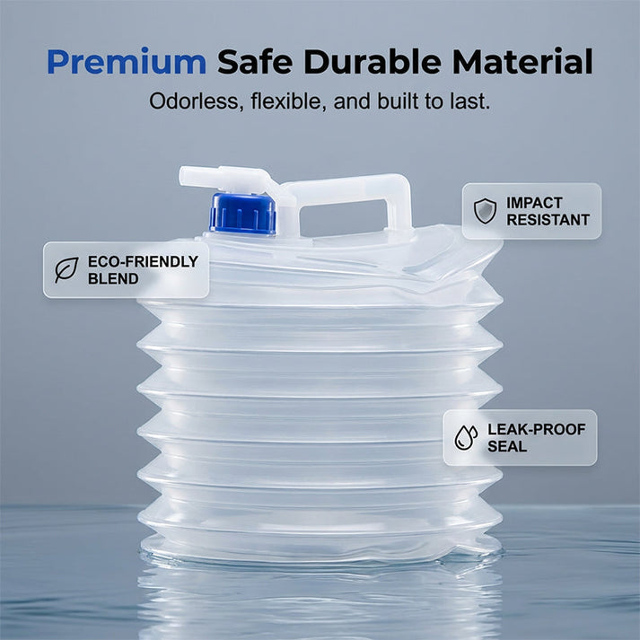 🥳2026 HOT SALE🥳💨Collapsible Water Container with Spigot